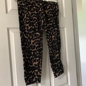 Leopard print Pixie pants